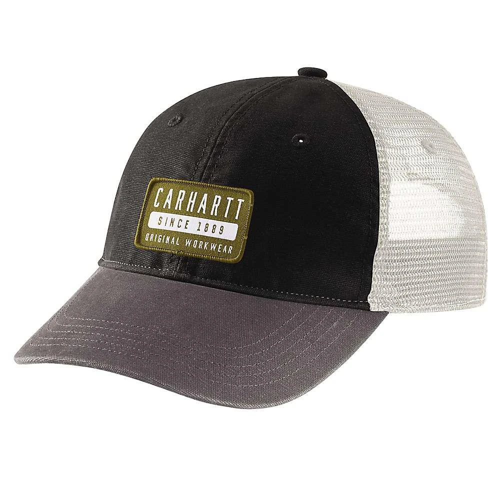 商品Carhartt|Carhartt Women's Canvas Mesh-Back Workwear Patch Cap,价格¥132,第1张图片