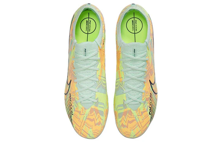 商品[国内直发] NIKE|Air Zoom Vapor 15 刺客 15 AG（胶质短钉） 人造草地 减震防滑耐磨 足球鞋 男女同款 橙绿,价格¥3439,第5张图片详细描述