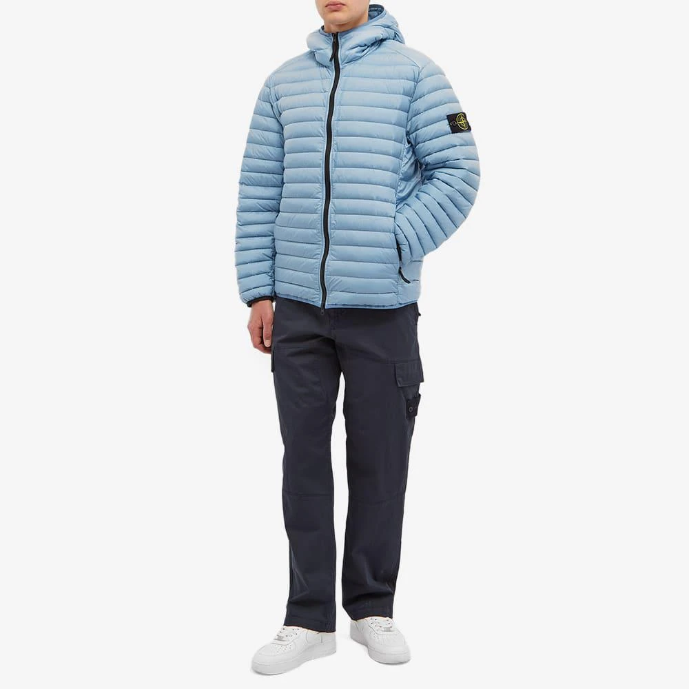 商品Stone Island|Stone Island Lightweight Hooded Down Jacket,价格¥4518,第4张图片详细描述