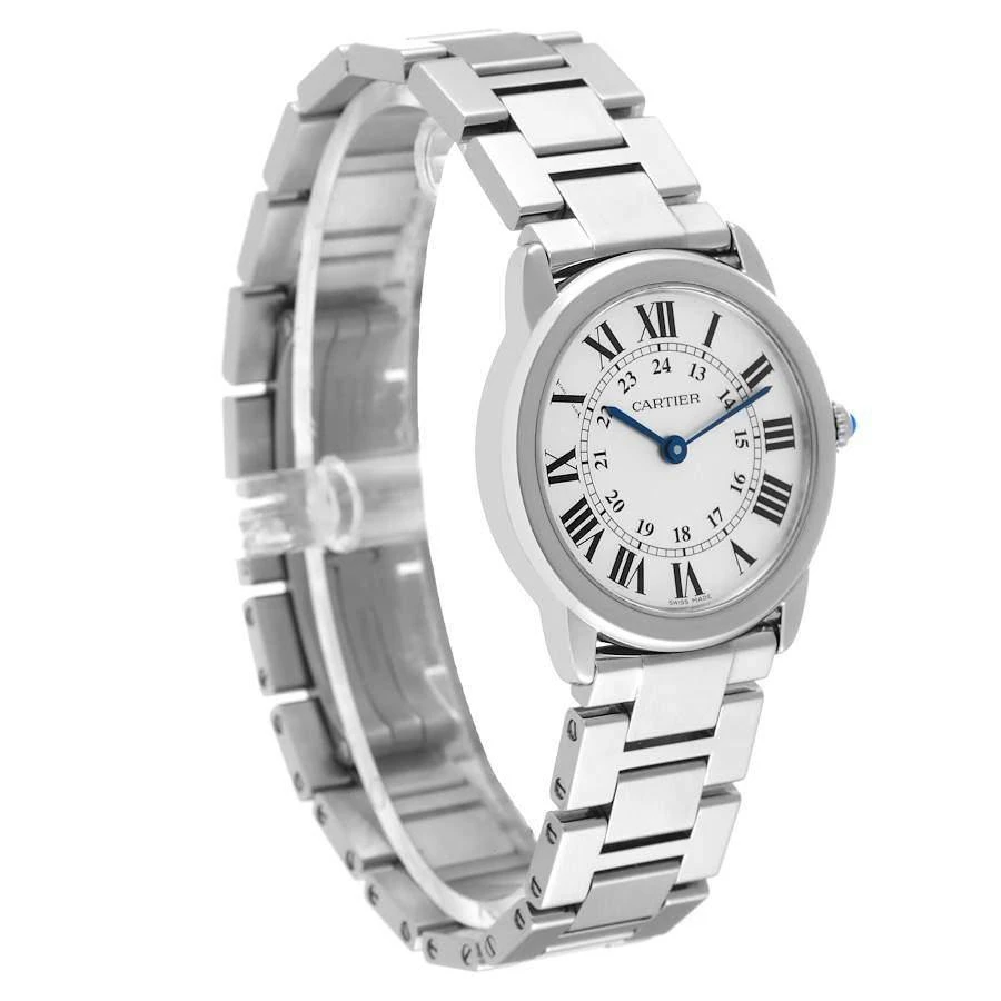 商品[二手商品] Cartier|Cartier Silver Stainless Steel Ronde Solo W6701004 Women's Wristwatch 29 mm,价格¥26749,第5张图片详细描述