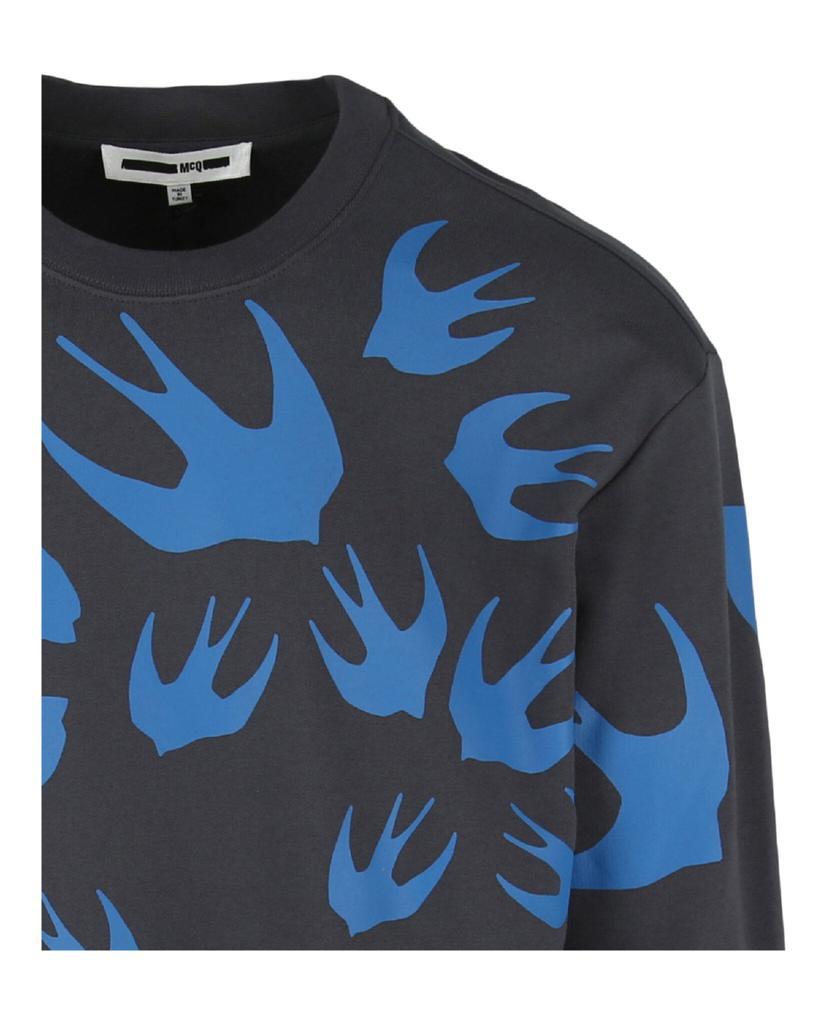商品Alexander McQueen|Swallows Crewneck Sweatshirt,价格¥1177,第5张图片详细描述