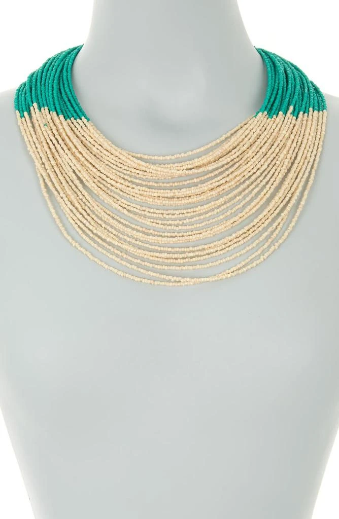 商品Tasha|Turquoise Beaded Necklace,价格¥127,第2张图片详细描述