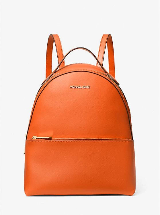 商品Michael Kors|Sheila Medium Faux Saffiano Leather Backpack,价格¥876-¥3664,第1张图片