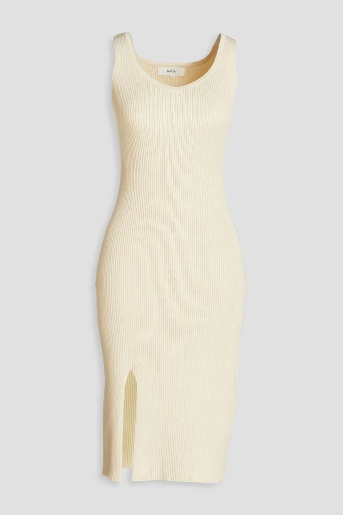 商品ba&sh|Kelso ribbed-knit dress,价格¥485,第1张图片