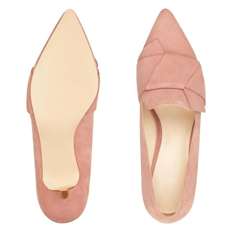 商品Nine West|Fam4ev Kitten Heel Pumps,价格¥521,第5张图片详细描述