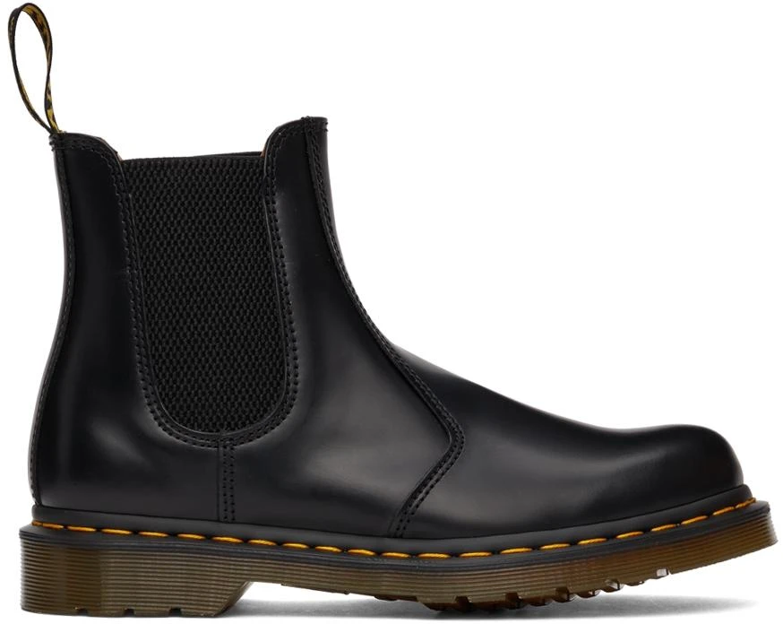 商品Dr. Martens|Black Smooth 2976 Chelsea Boots,价格¥1238,第1张图片