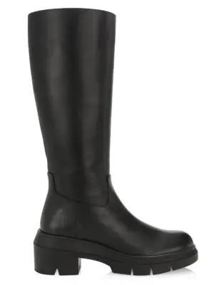 商品Stuart Weitzman|Norah Tall Leather Boots,价格¥2175,第1张图片