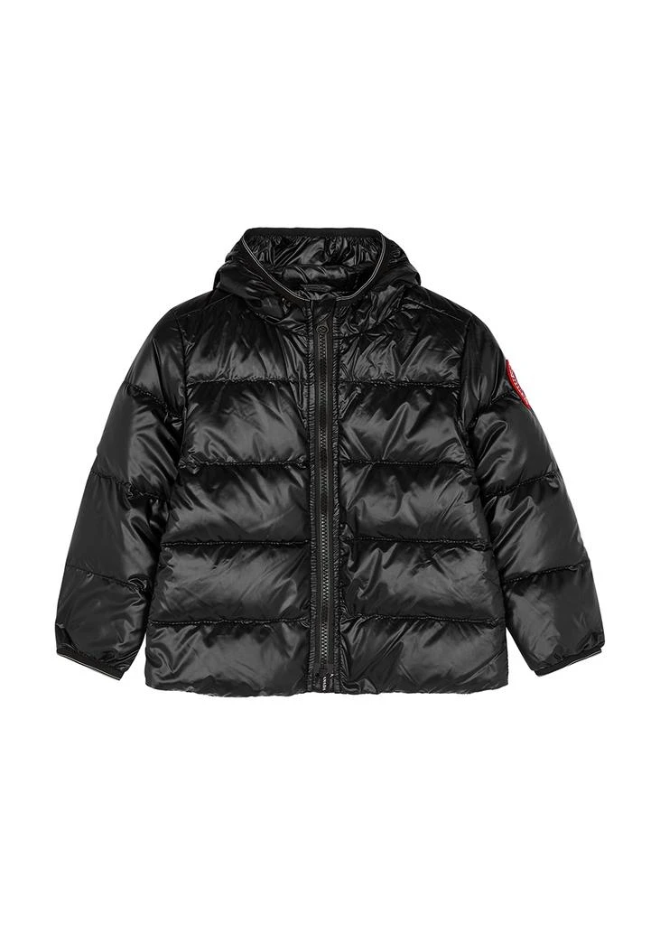 商品Canada Goose|KIDS Crofton black quilted shell jacket (6-24 months),价格¥4016,第1张图片