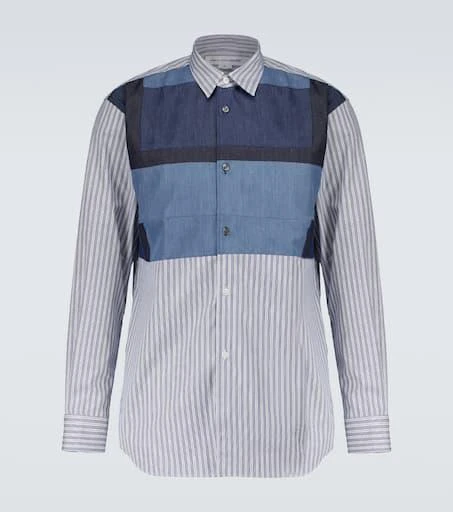 商品Comme des Garcons|长袖棉质拼接衬衫,价格¥2271,第1张图片
