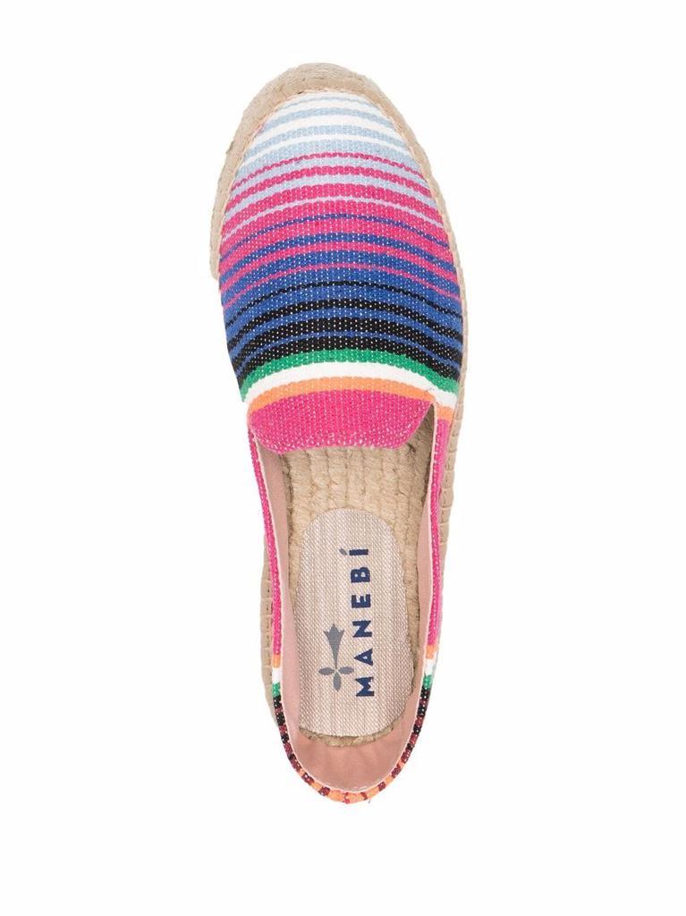 商品Manebi|MANEBI - Striped Espadrilles,价格¥442,第5张图片详细描述