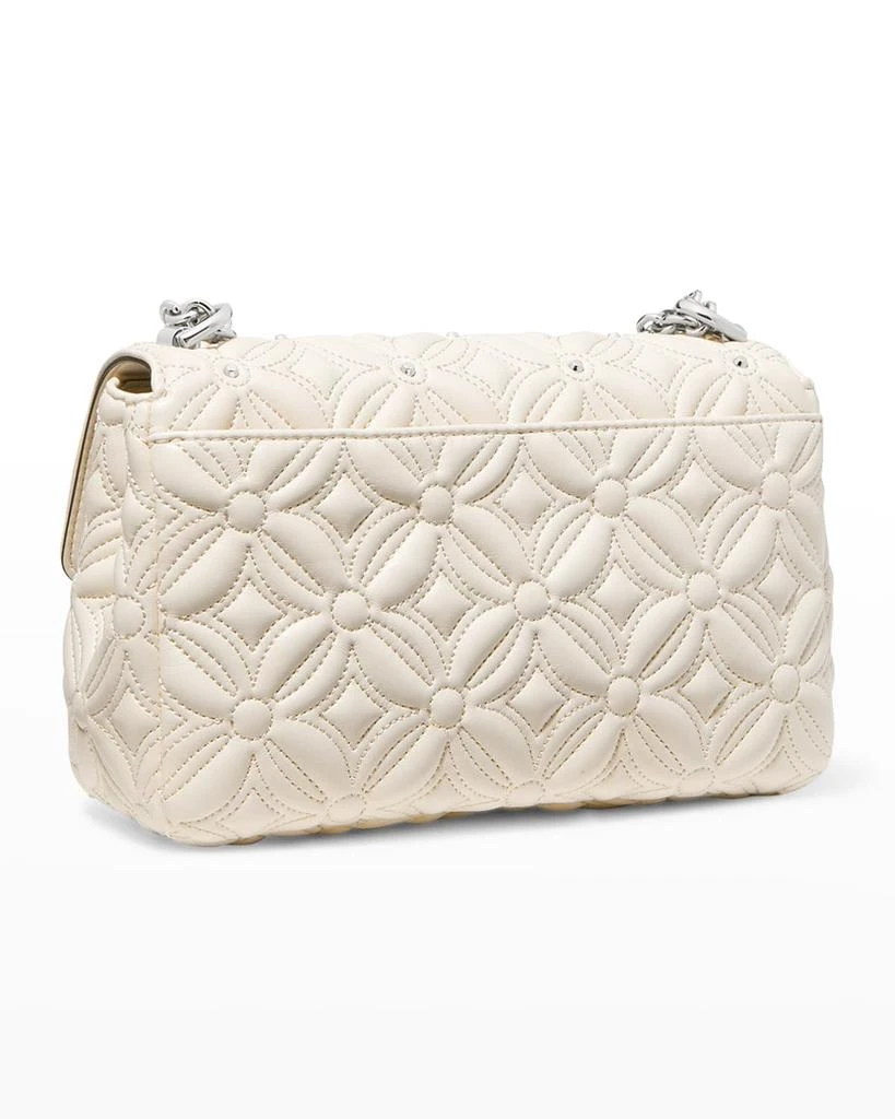 商品Michael Kors|Soho Large Flower Quilted Chain Shoulder Bag,价格¥4623,第4张图片详细描述