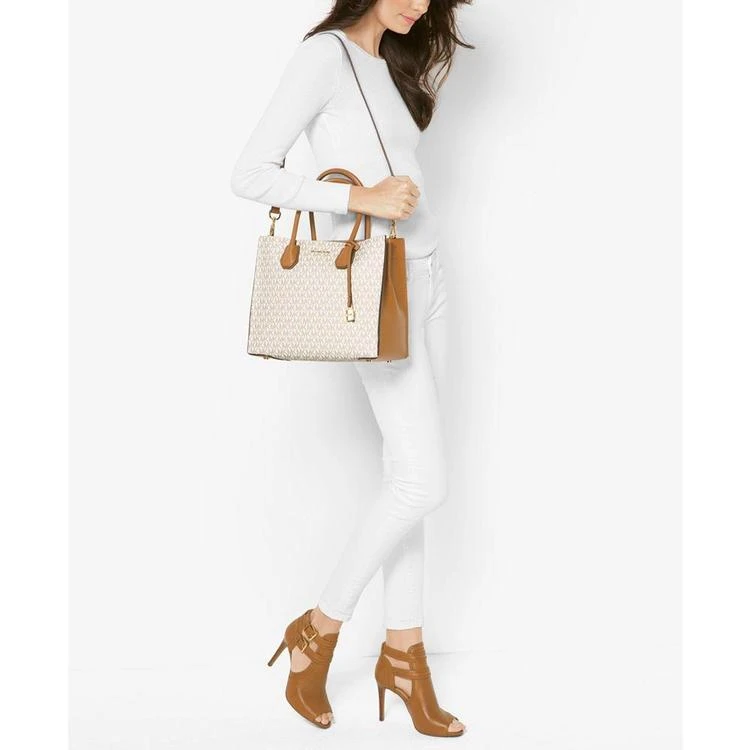 商品Michael Kors|MICHAEL  Signature Mercer Large Convertible Tote,价格¥866,第3张图片详细描述
