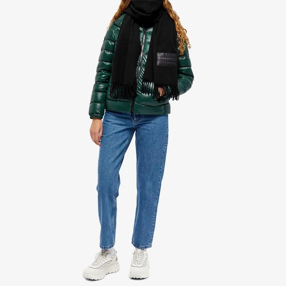 商品Moncler|Moncler Tonal Logo Scarf,价格¥2667,第4张图片详细描述