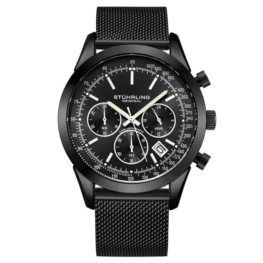 商品Stuhrling Original|Monaco Black Dial Men's Watch M15860,价格¥893,第1张图片