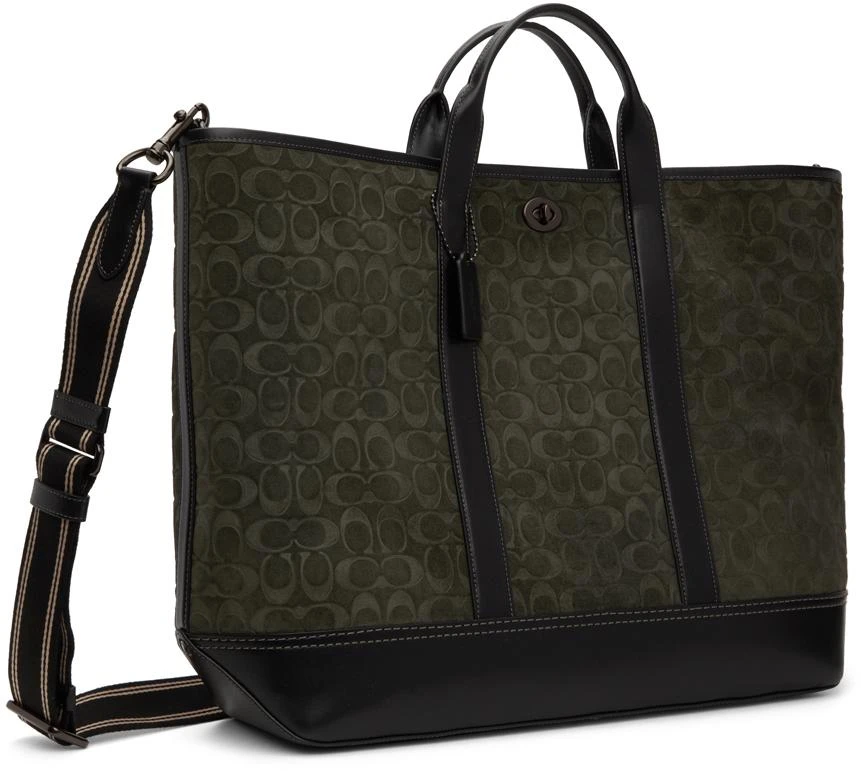 商品Coach|Green Toby Tote,价格¥3008,第2张图片详细描述