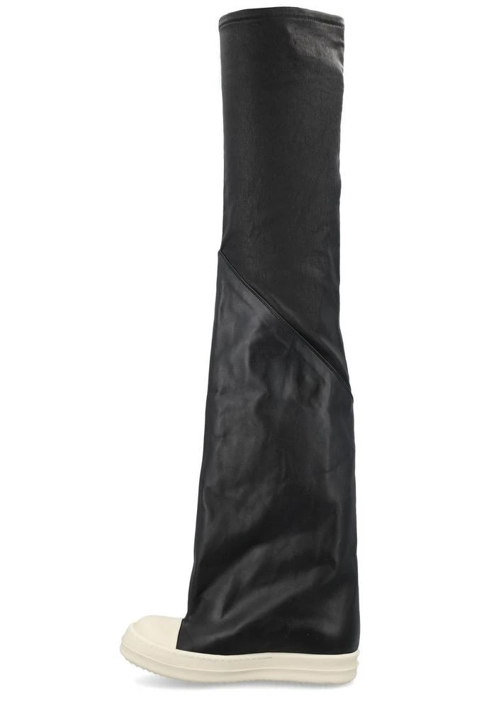 商品Rick Owens|Rick Owens Contrast-Toe Thigh-High Boots,价格¥13039,第2张图片详细描述