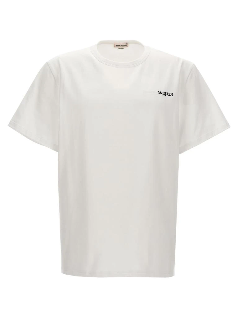 商品Alexander McQueen|Logo Embroidery T-shirt,价格¥3175,第1张图片