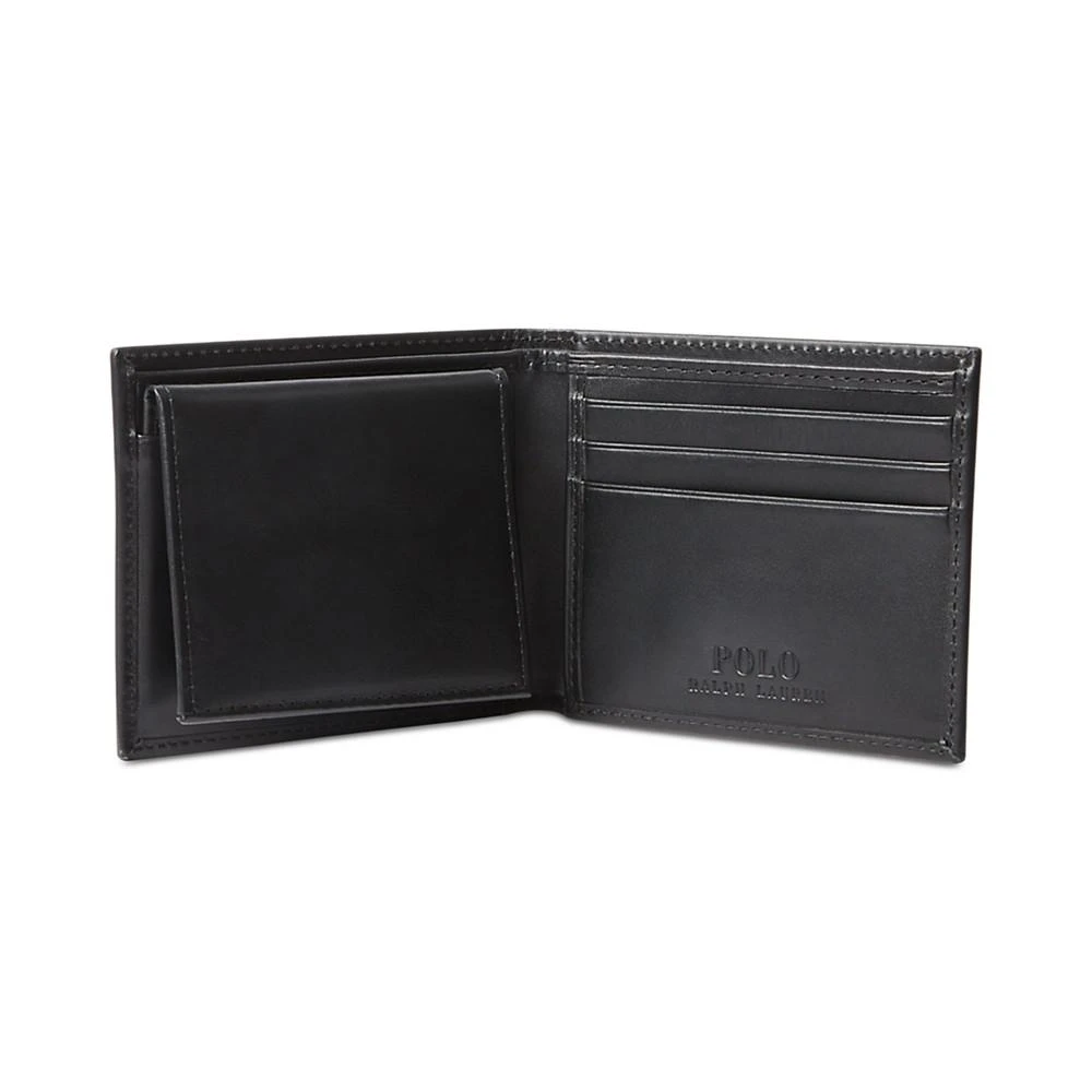 商品Ralph Lauren|Men's Burnished Leather Passcase,价格¥736,第3张图片详细描述