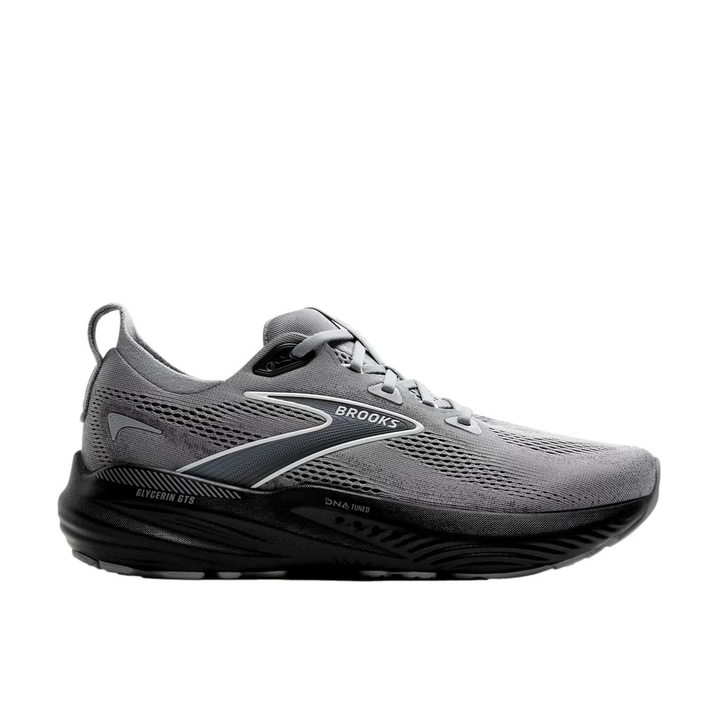Brooks Glycerin GTS 22 Primer Gris / Ébène / Bleu délavé 110446-1D-078 Homme image 2