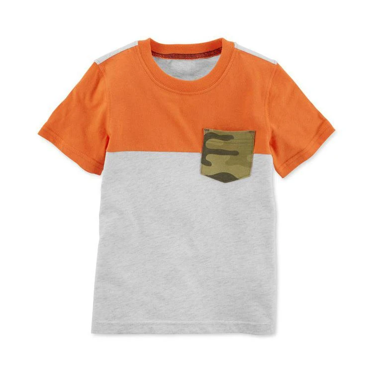 商品Carter's|Camo-Print Pocket Cotton T-Shirt, Toddler Boys,价格¥53,第1张图片