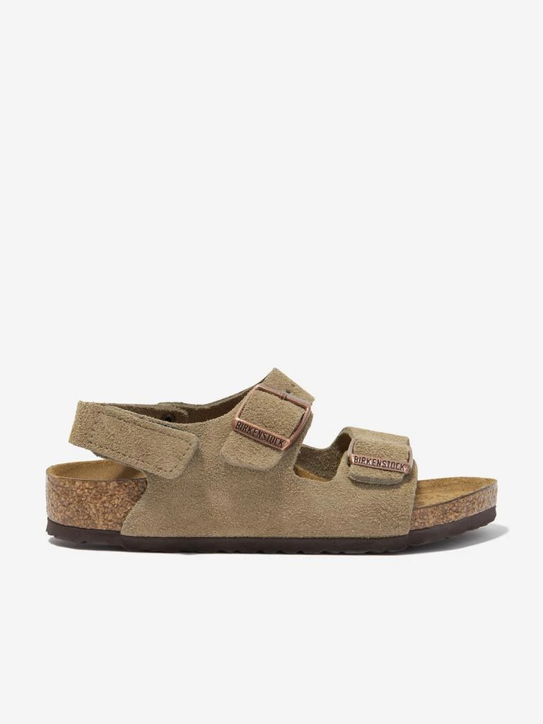 商品Birkenstock|Boys Milano Sandals in Taupe,价格¥315,第1张图片