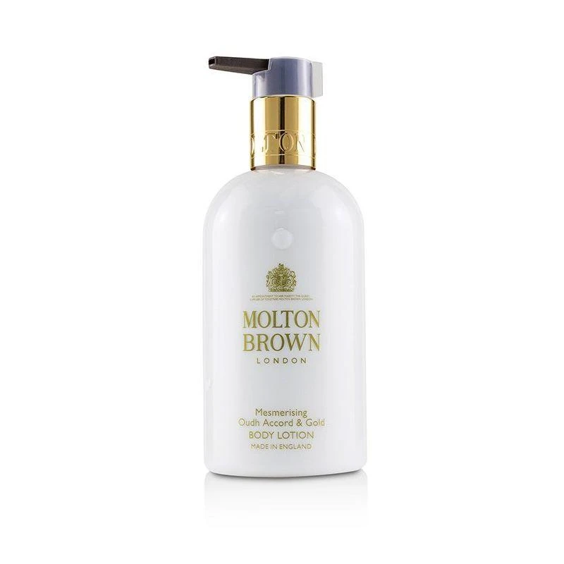 商品摩顿布朗|香港直邮Molton Brown摩顿布朗乌木沉香金箔身体乳滋润 300ml,价格¥422,第1张图片
