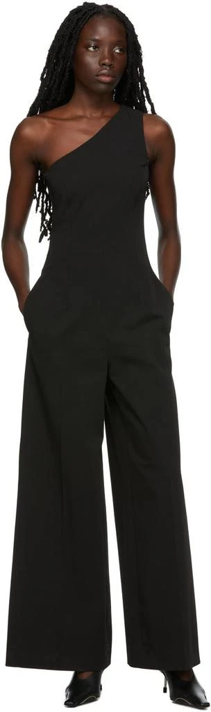 商品MAISON MARGIELA|Black One Strap Jumpsuit,价格¥2967,第4张图片详细描述