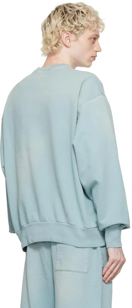商品Acne Studios|Blue Crewneck Sweatshirt,价格¥908,第3张图片详细描述
