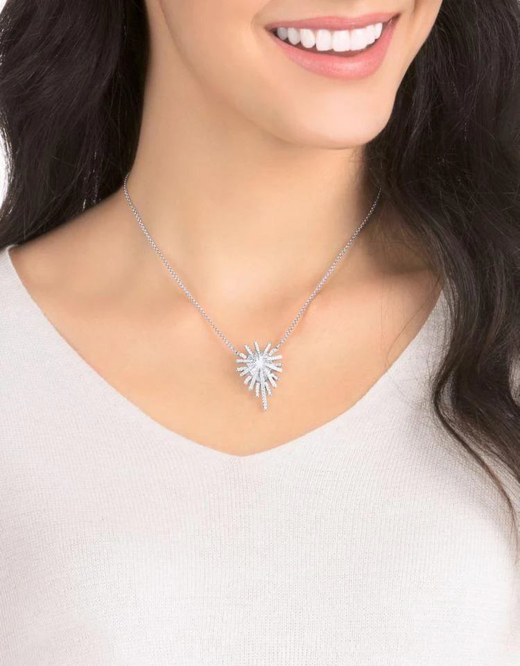 商品Swarovski|Hippy Crystal Pendant Necklace,价格¥1281,第4张图片详细描述