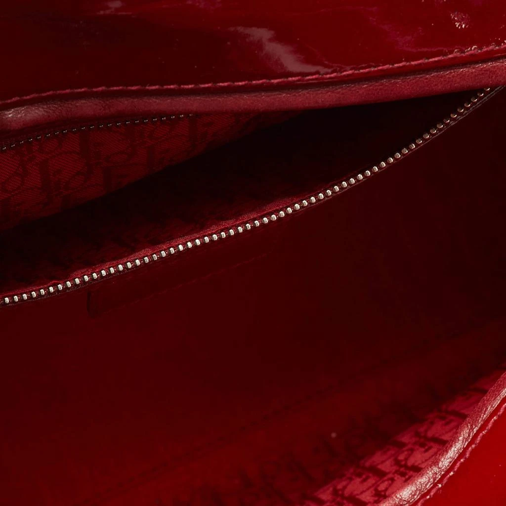 Dior Red Cannage Patent Leather Large Lady Dior Tote 商品