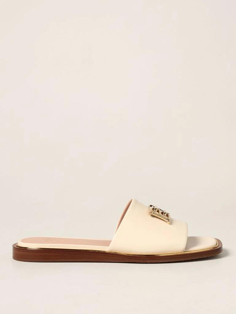商品Bally|Bally Eloise leather flat sandals,价格¥2810,第1张图片