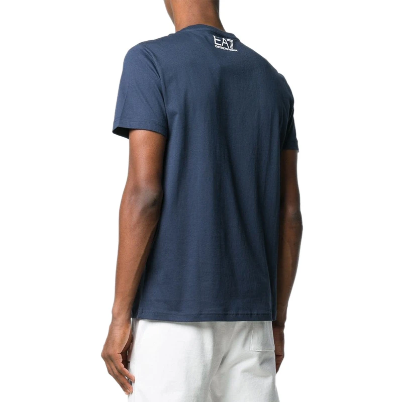 Emporio Armani 安普里奥 阿玛尼 EA7男士短袖T恤深蓝色 3GPT06-J02Z-1554 商品