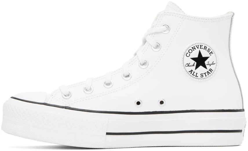 商品Converse|白色 Chuck Taylor All Star Lift 高帮运动鞋,价格¥940,第3张图片详细描述