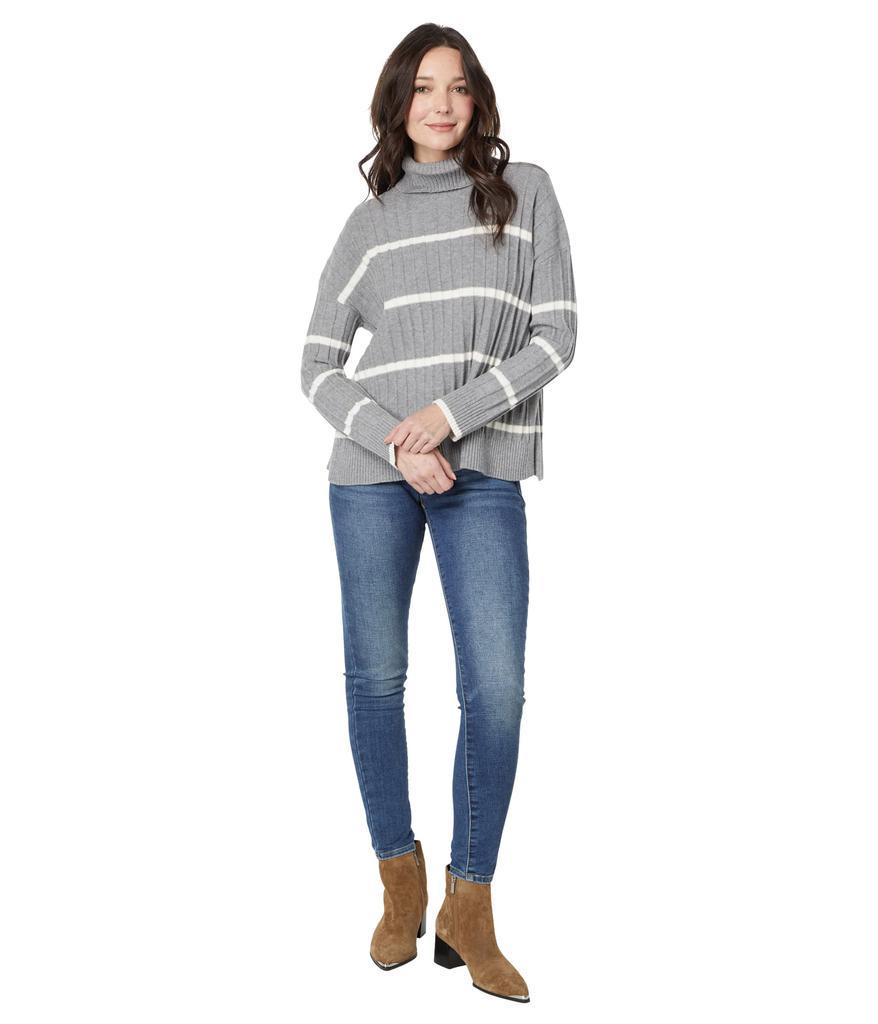 商品Calvin Klein|Striped Cowl Neck,价格¥263-¥335,第6张图片详细描述