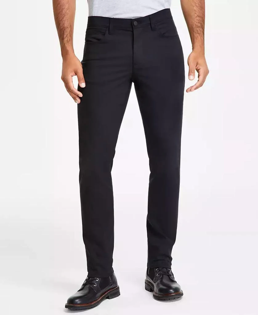 商品Calvin Klein|Men's CK Move 365 Slim-Fit Performance Stretch Pants,价格¥683,第1张图片