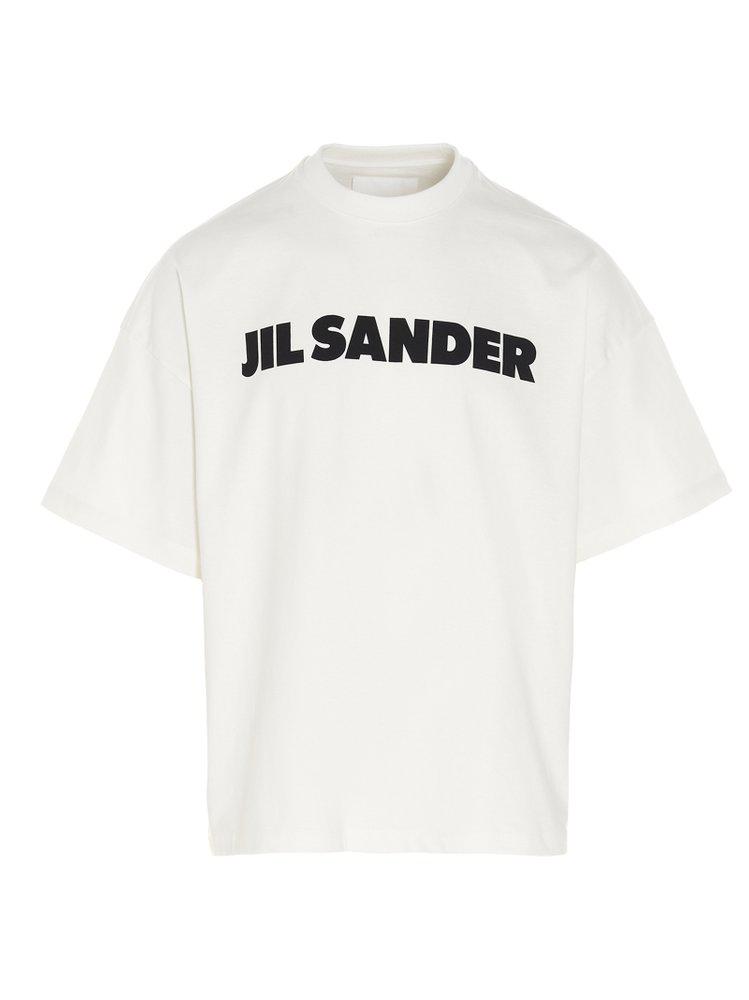 Jil Sander Logo Printed T-Shirt商品第1张图片规格展示
