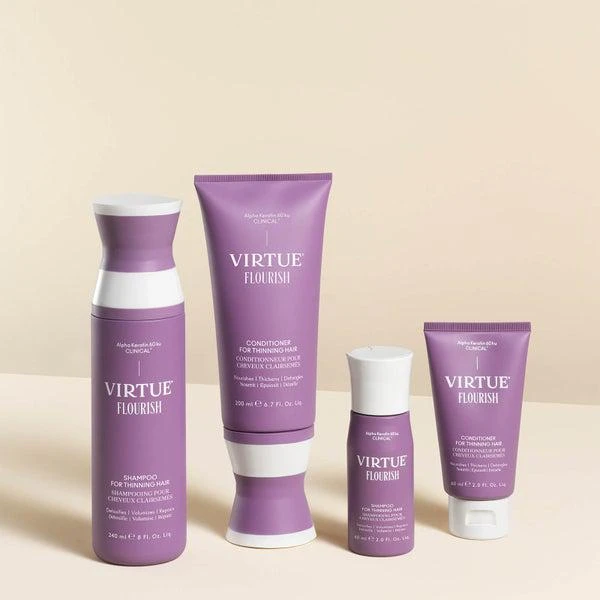 商品VIRTUE|VIRTUE Flourish Conditioner for Thinning Hair 200ml,价格¥376,第3张图片详细描述