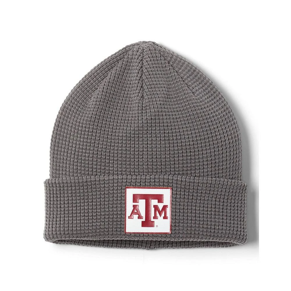 商品Columbia|Men's Gray Texas A&M Aggies Gridiron Cuffed Knit Hat,价格¥221,第1张图片