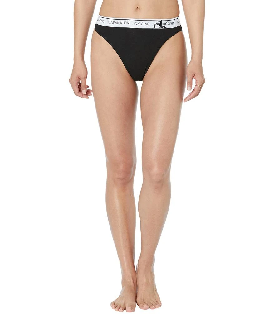 商品Calvin Klein|One Faded Glory High Leg Tanga,价格¥121,第1张图片