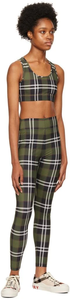 商品Burberry|绿色 Tully 紧身裤,价格¥7824,第4张图片详细描述