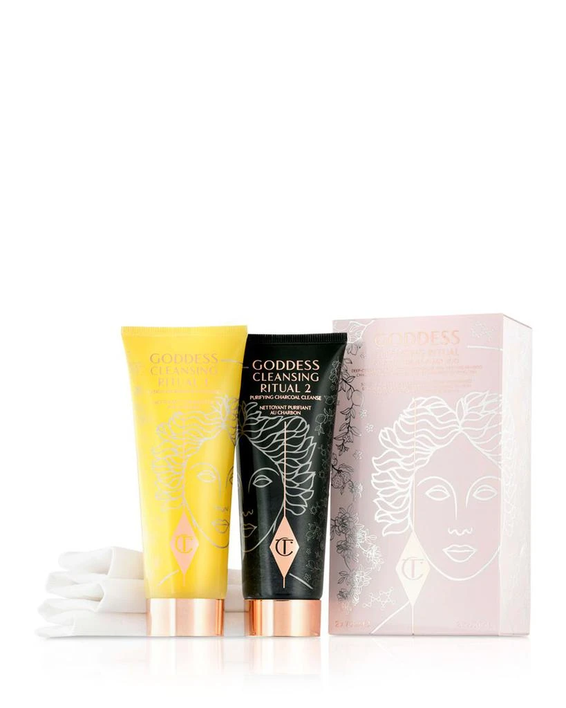 商品Charlotte Tilbury|Goddess Cleansing Ritual Miracle in a Jar Duo,价格¥344,第1张图片详细描述