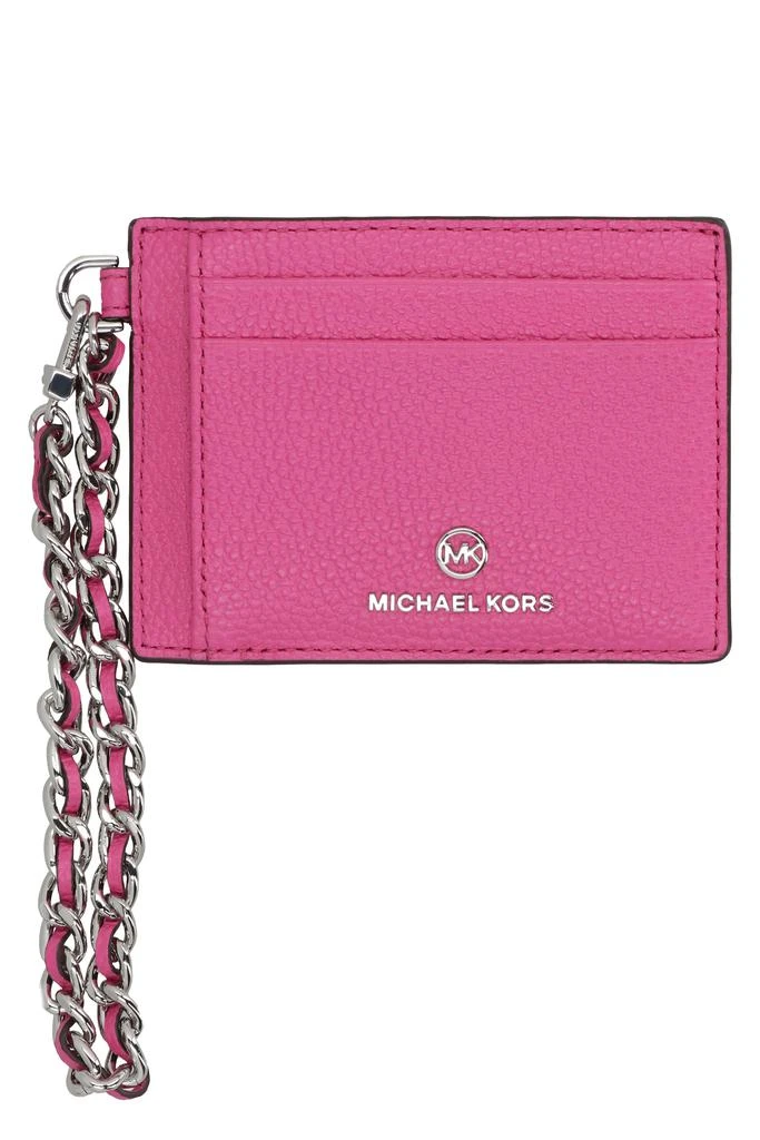 商品Michael Kors|PEBBLED CALFSKIN CARD HOLDER,价格¥652,第1张图片