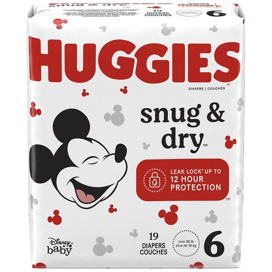 商品Huggies|Baby Diapers 6 (19 ct),价格¥75,第3张图片详细描述