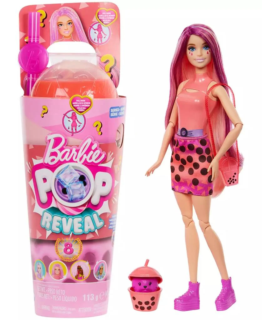 商品Barbie|Pop Reveal Bubble Mango Mochi Scented Tea Series with Doll Accessories Set,价格¥155,第1张图片