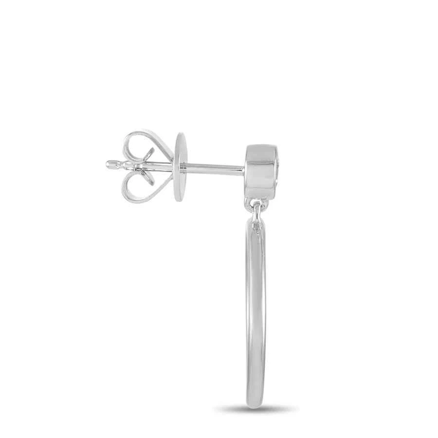 商品LB Exclusive|14K White Gold 0.31 ct Diamond Earrings,价格¥4418,第2张图片详细描述