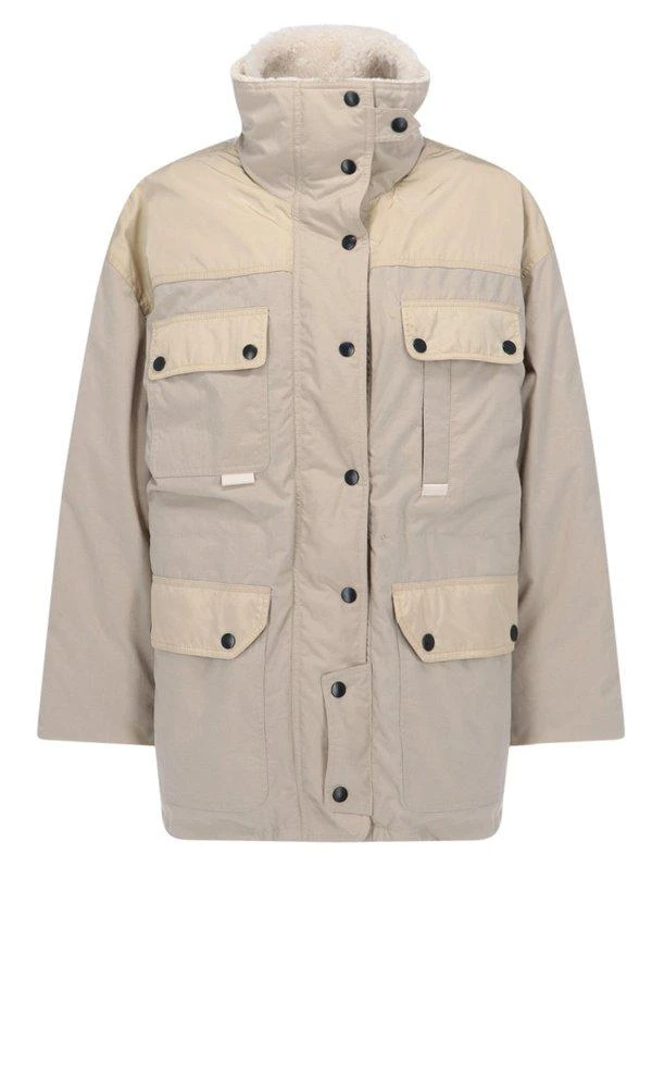 商品Isabel Marant|Isabel Marant Patch-Pocket Buttoned Coat,价格¥5597,第1张图片