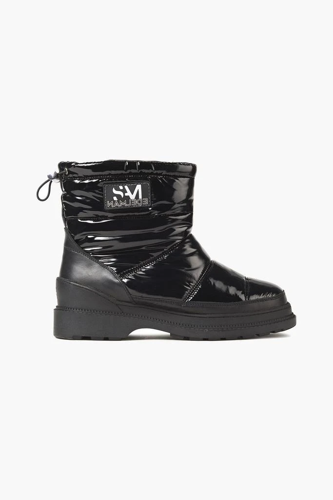商品Sam Edelman|Carlton leather-trimmed coated-shell snow boots,价格¥381,第3张图片详细描述