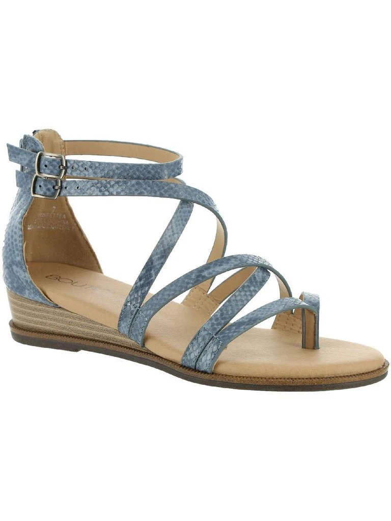 商品Boutique by Corkys|Sweet Tea Womens Snake Print Strappy Wedge Sandals,价格¥175,第4张图片详细描述