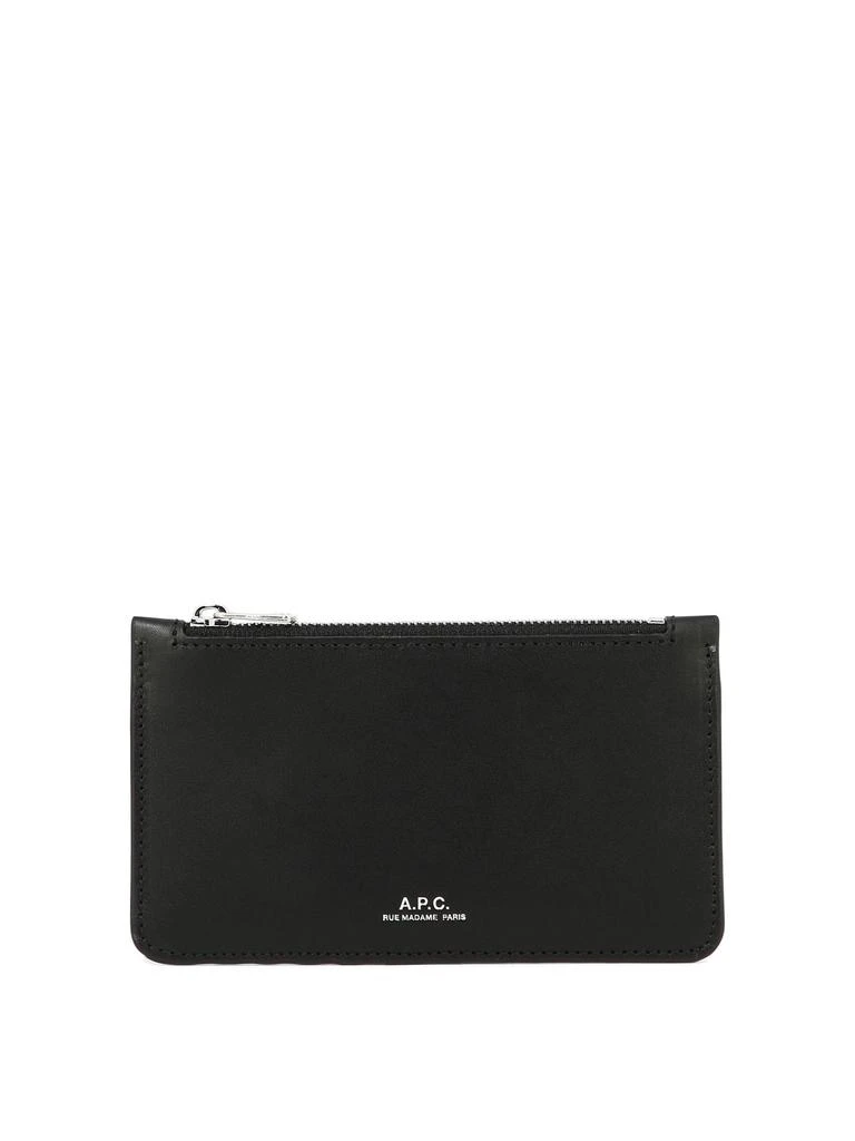 商品A.P.C.|Walter Wallets & Card Holders Black,价格¥832,第1张图片