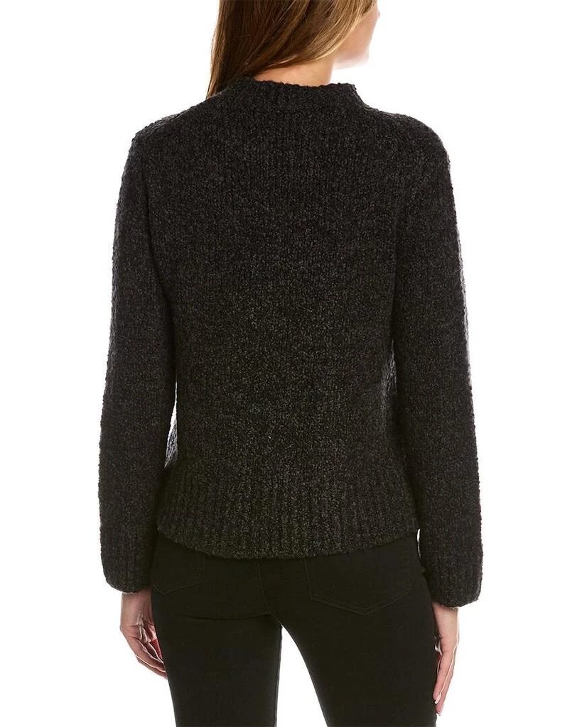 商品Vince|Vince Textured Mock Neck Wool, Cashmere & Silk-Blend Sweater,价格¥819,第2张图片详细描述